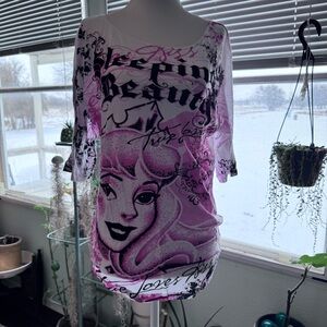 Disney Sleeping Beauty Graphic Long Sleeve Top